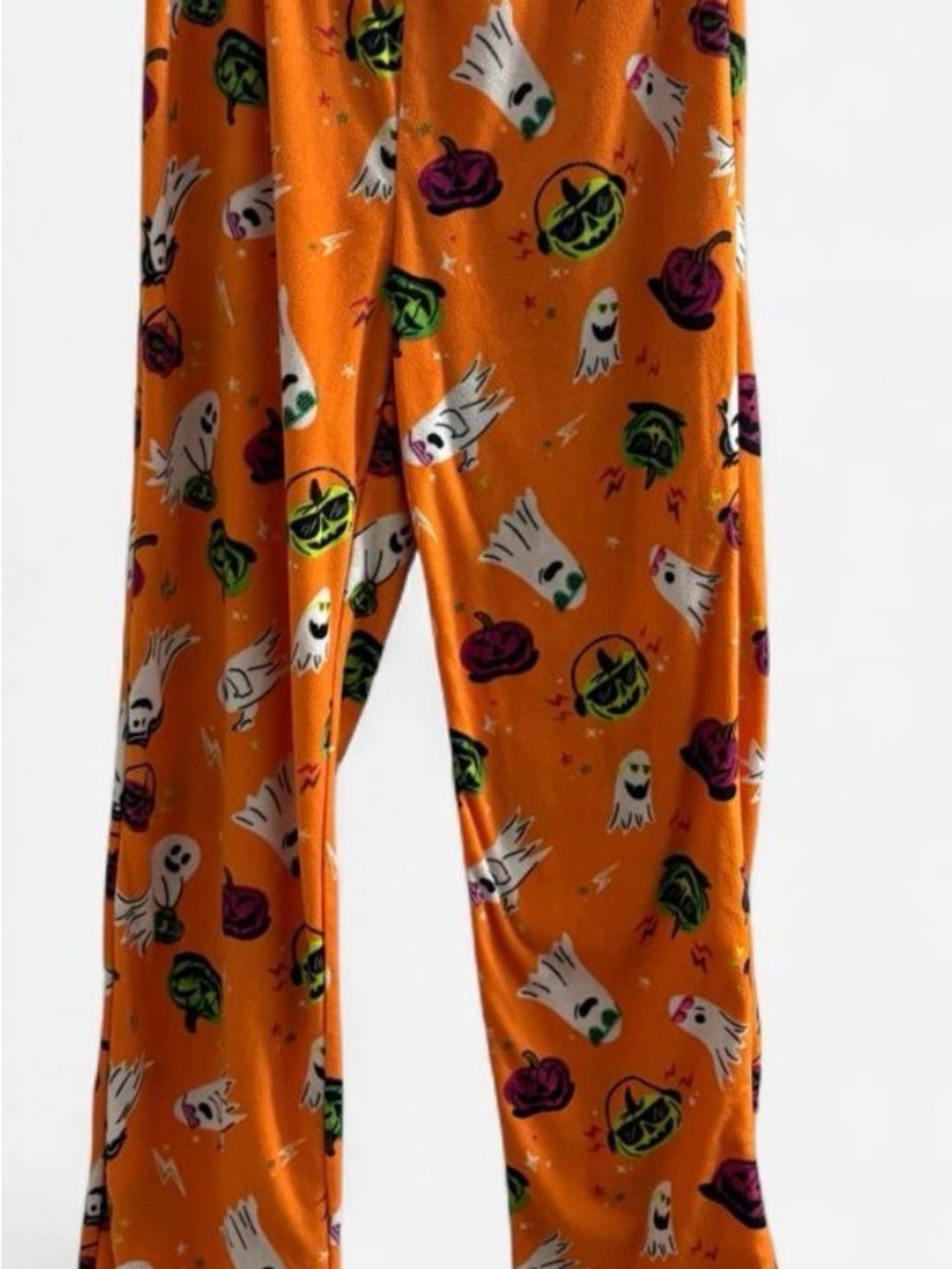 Target Orange Halloween Ghost & Pumpkin Pajama Pants